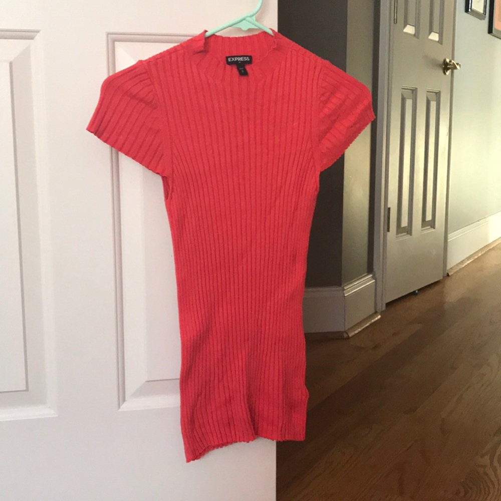 Orange sweater